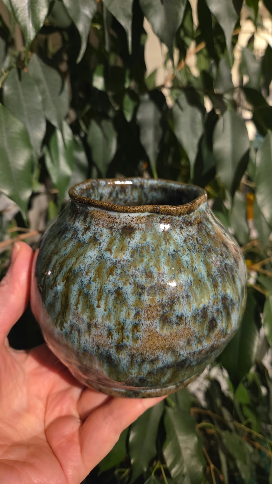 Woodland Vase, 10 cm.
